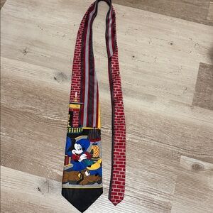 Disney Micky Mouse Colorful Cartoon Character Necktie